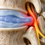hernia medzistavcovej platnicky